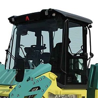 Стекло форточка левая  дверь  Ammann ARX 90