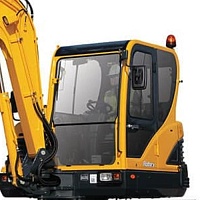 Стекло лобовое верхнее Hyundai  Robex 60w-9s