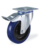Колёсная опора KAMA 3302-PRS-125-F18 с тормозом