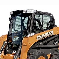 Стекло лобовое нижнее правое Case SV250V/ SV250C/SV185V/SV185