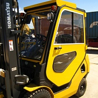 Металлическая кабина на погрузчик Komatsu 1,5-3,5т серии AX21/BX17