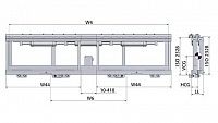 Двойные и тройные каретки бокового смещения