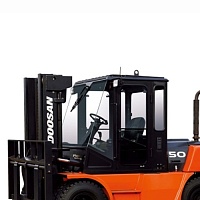 Стекло кузовное левое Doosan D 50 SC-5