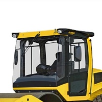 Стекло дверное левое  Bomag Bw219D