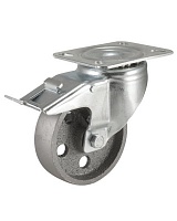 Колёсная опора KAMA 3302-DDB-100-F18-HT с тормозом