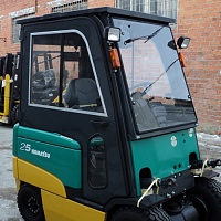 Металлическая кабина на электропогрузчики Komatsu 2,5т