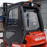 Металлическая кабина на погрузчик Manitou 1,5-1,8т