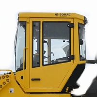 Стекло дверное левое  Bomag Bw161Ac(малое)